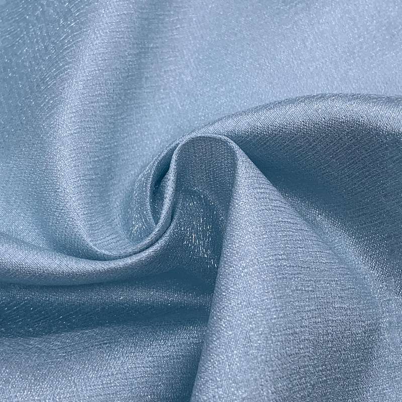 Jacquard Bark Satin Polyester Satin Fabric